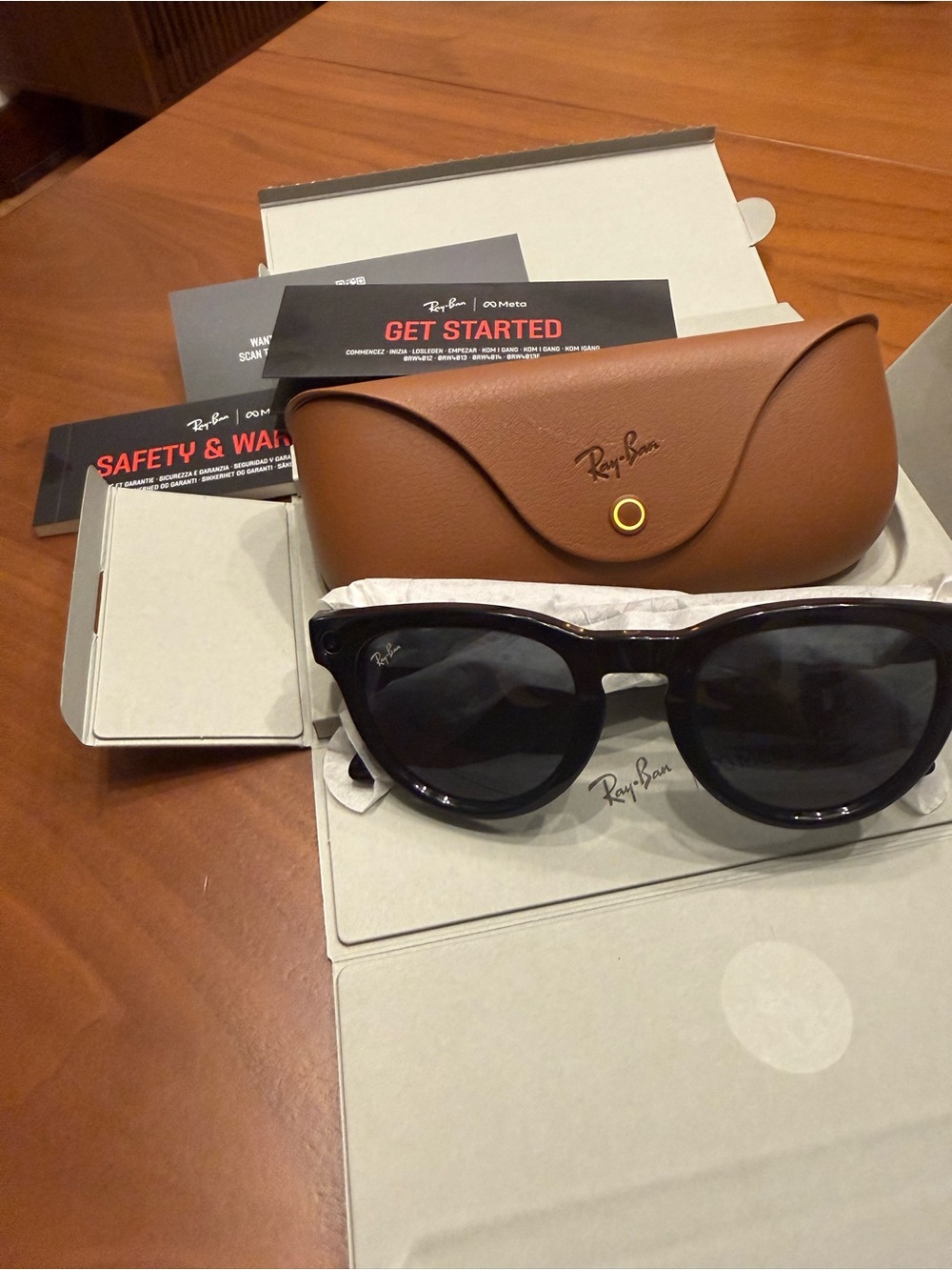 NWT Ray-Ban Meta Headliner Gen 2 Low Bridge with Case (orig retail $379)
